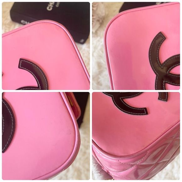 SOLD Chanel Vintage 1995 Barbie Collection Barbie Pink Vanity Case Heart bag - Picture 11 of 11